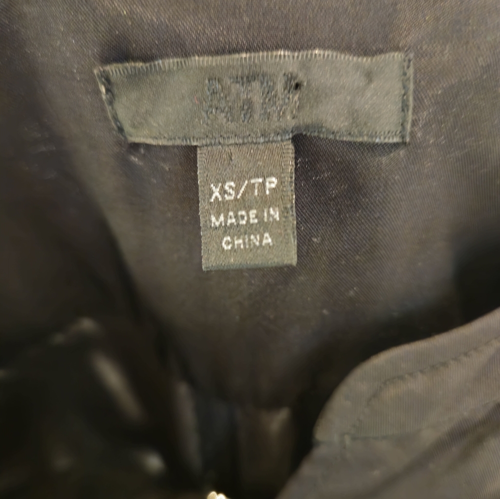 ATM Anthony Melillo Black High Torsion Jumpsuit XS Luxury Minimalist - Picture 15 of 15